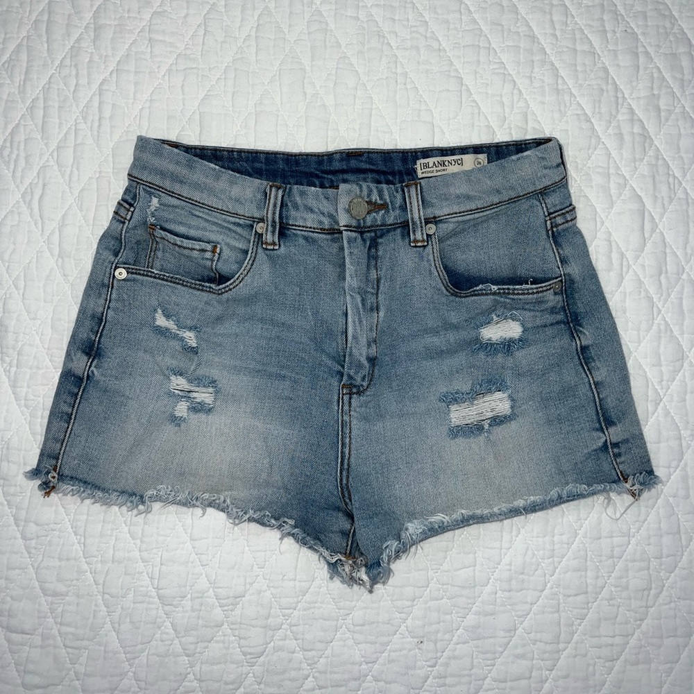 Blank NYC Size 28 Cut Off Jean Shorts
